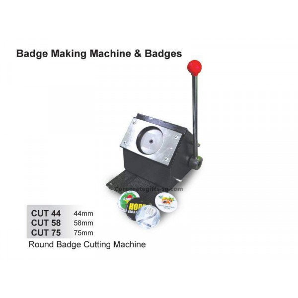 CUT 44, 58, 75 Round Badge Cutting Machine